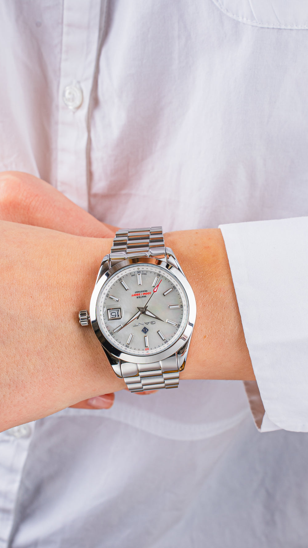 Eastham Lady Stål / MOP Blå 38mm