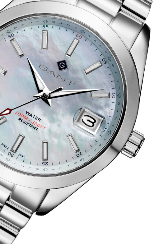 Eastham Lady Stål / MOP Blå 38mm