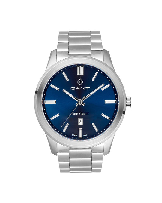 Bridgeton Herre Stål / Blå 43mm