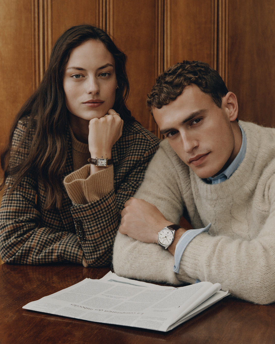 Abington Brun / Sølv 41mm