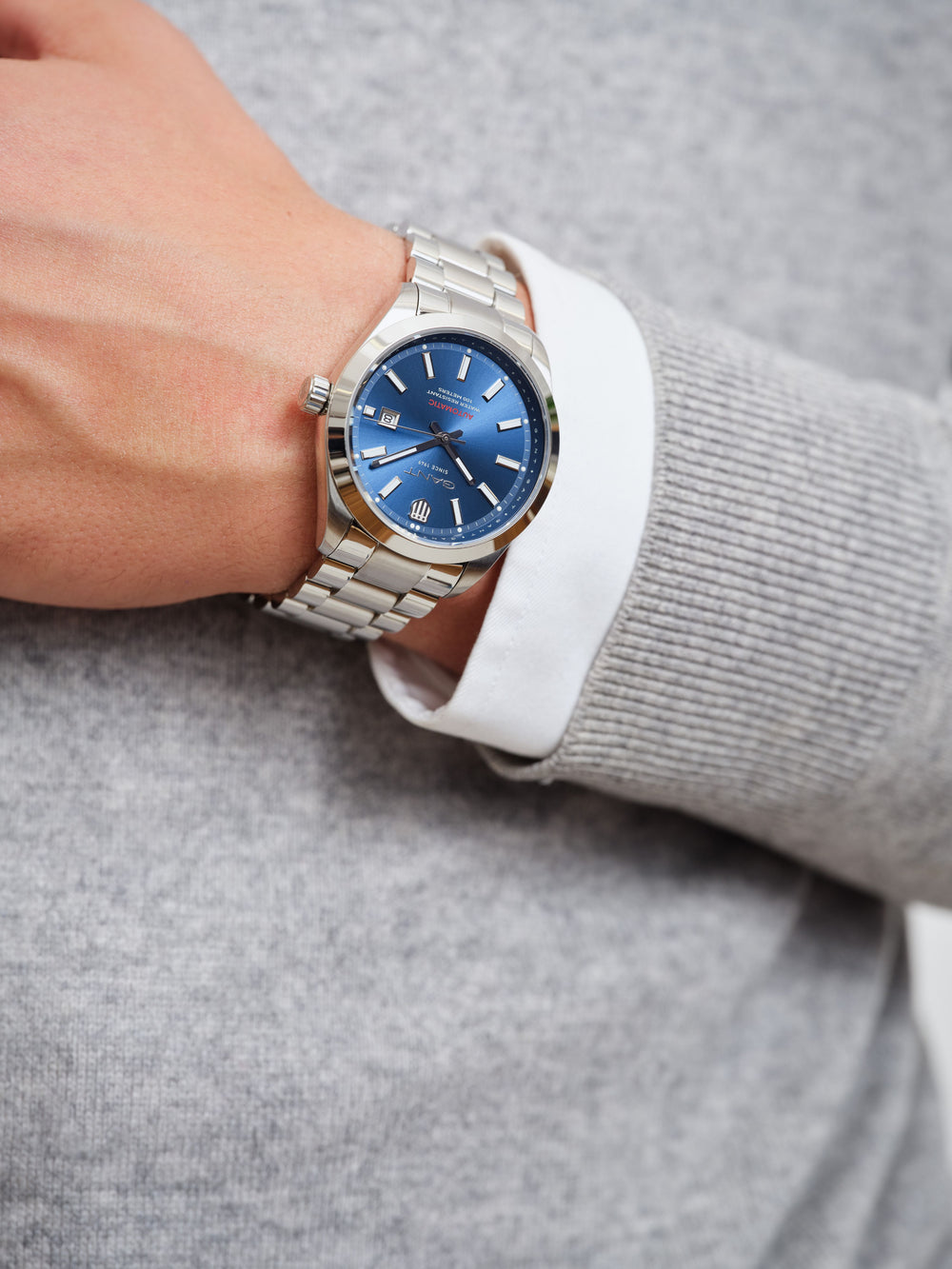Prestige 266 Automatikk Stål / Blå 42,5mm