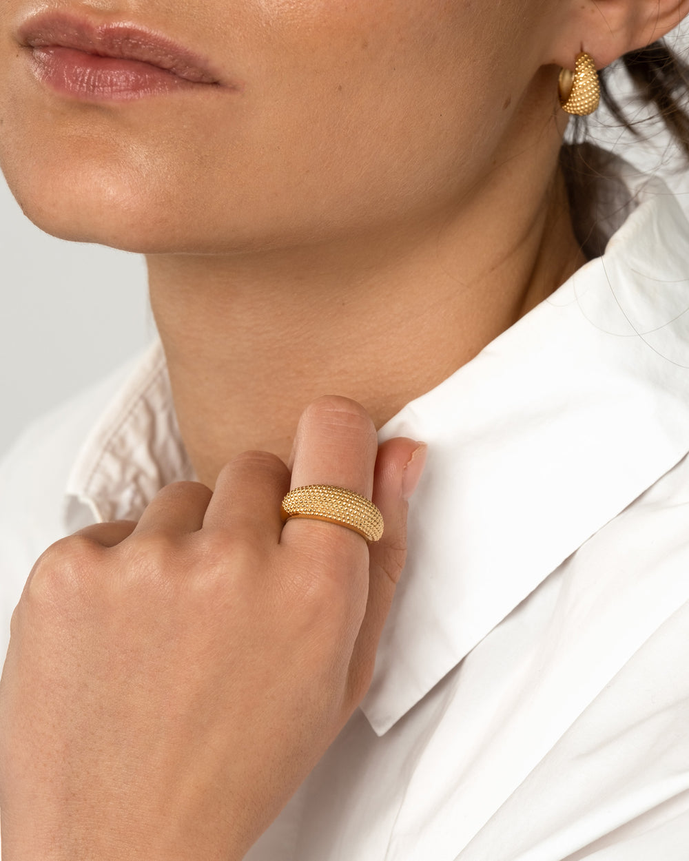 Honey Gold Ring - 54