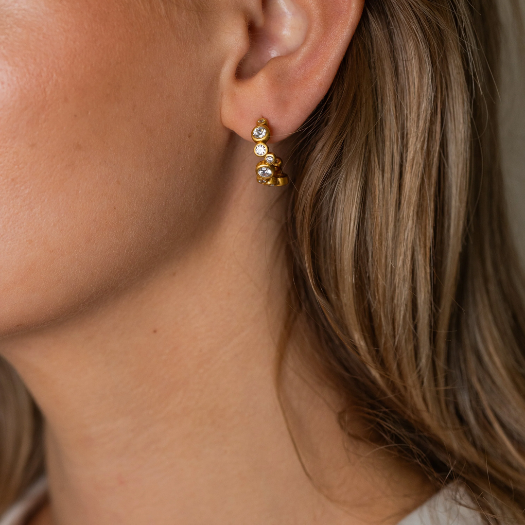 Stardust Hoops Gold