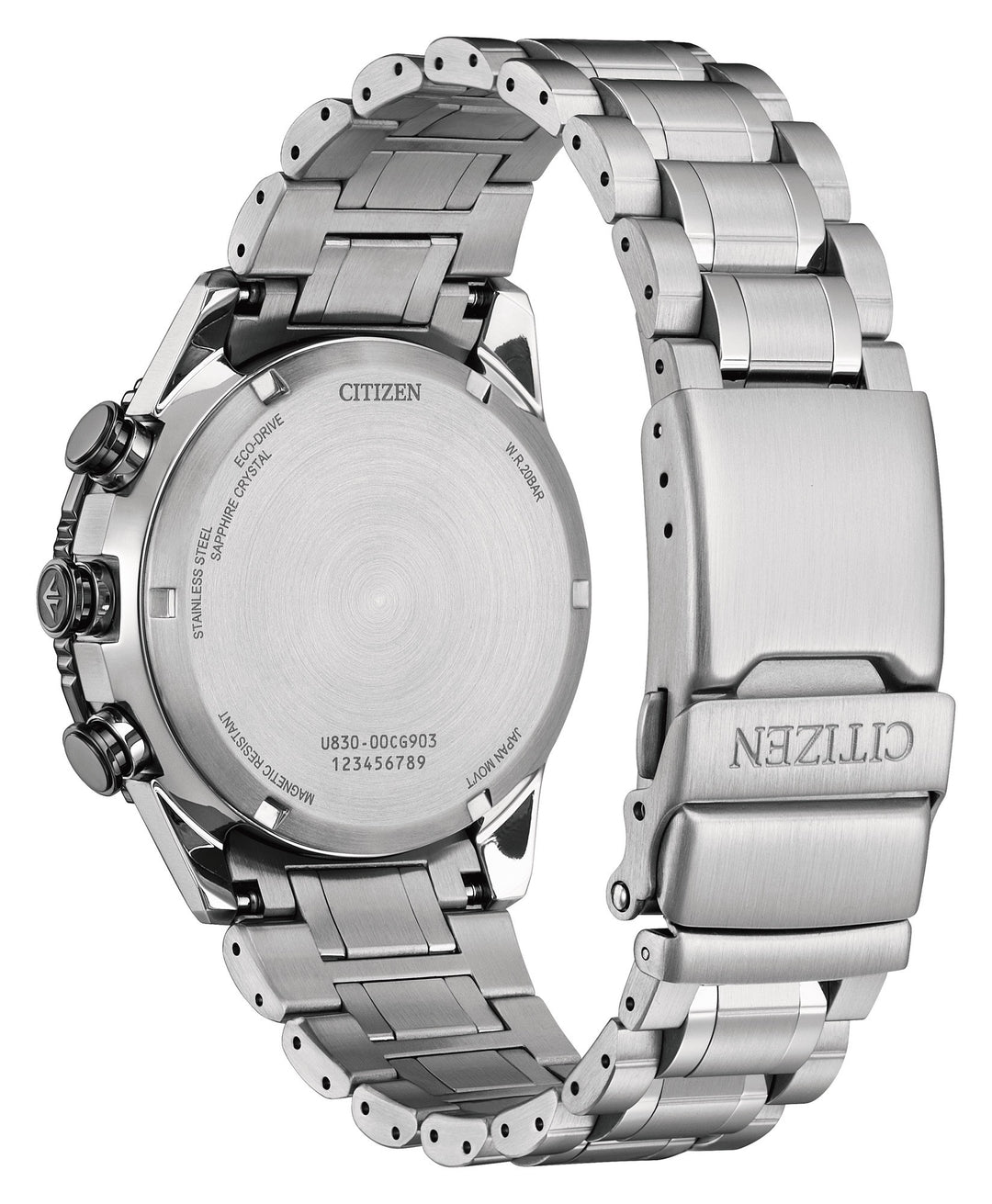 Citizen Promaster Sky Eco-Drive Chrono herreklokke i stål (43mm)