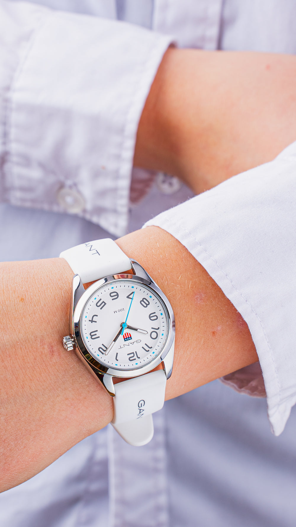 GANT Kids Campus Hvit 32mm