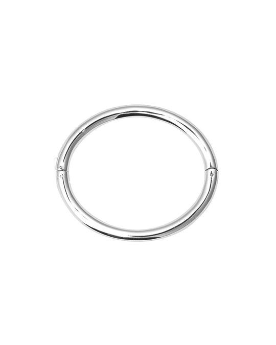 Aura Bold Silver Bangle - Large