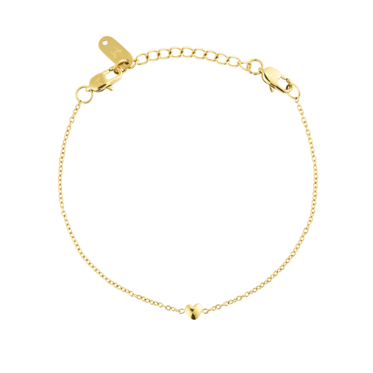 Mockberg Sweetheart armbånd i gullfarget stål (medium)