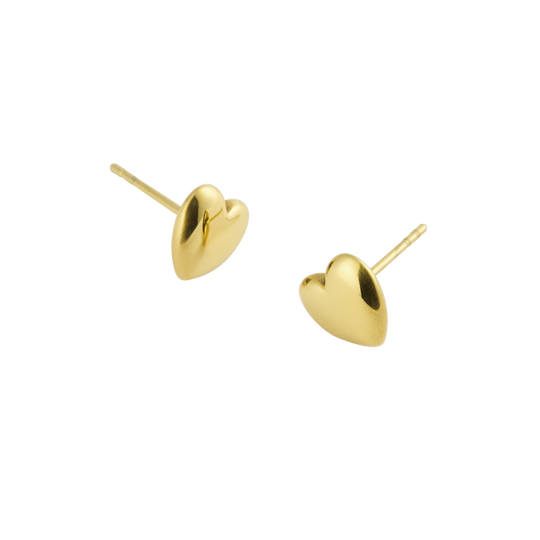 Mockberg Love Gold Studs (medium)