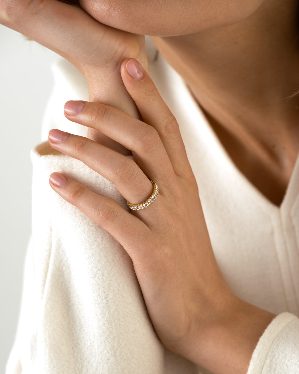 Midnight Gold Ring - 56