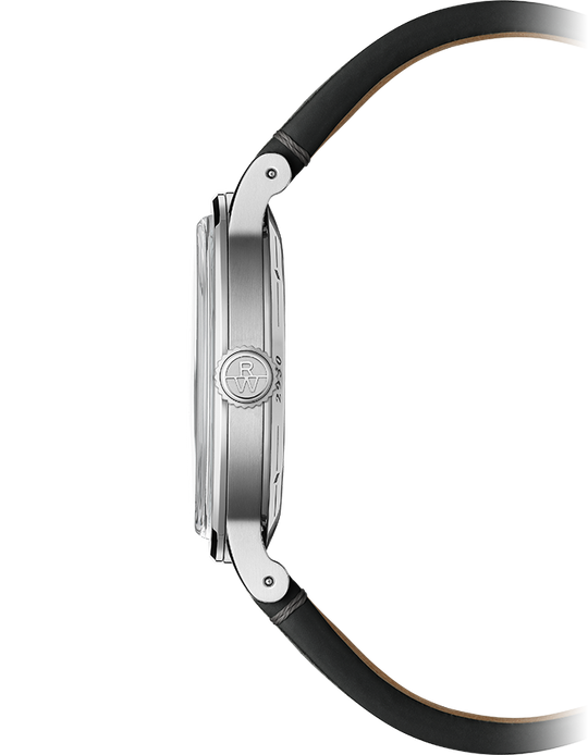 Millesime Mens Automatic Skinn / Sort 39,5mm