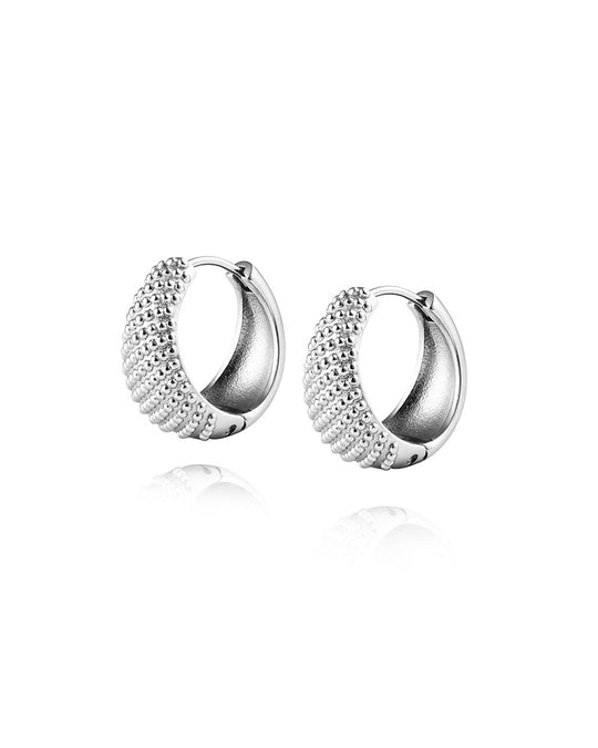 Honey Hoops Silver Large