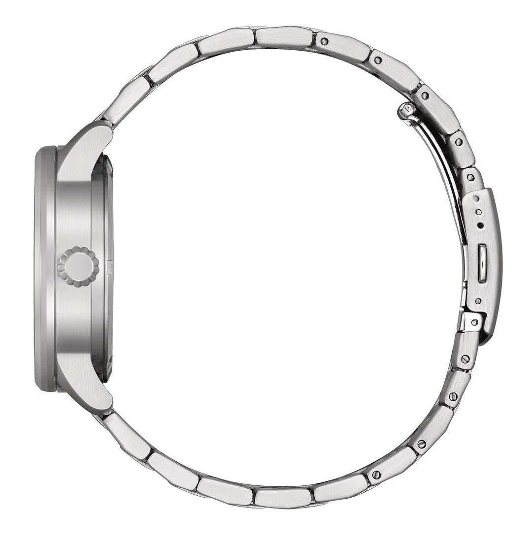 Automatic Mens Stål / Sølv Araber 40mm
