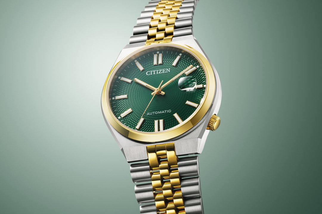 Citizen Tsuyosa 60 Automatic herreklokke i tofarget stål (40mm)