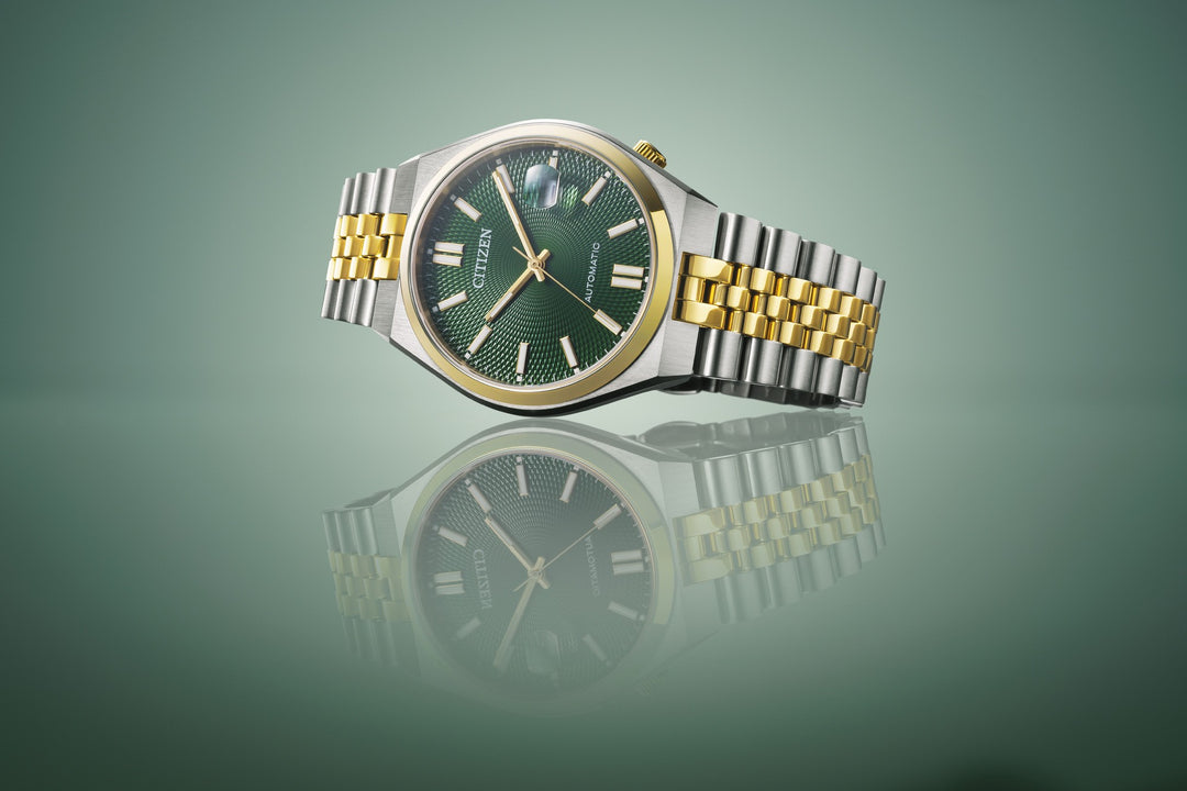 Citizen Tsuyosa 60 Automatic herreklokke i tofarget stål (40mm)