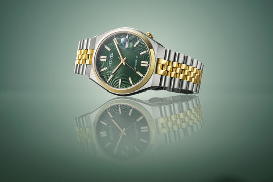 Citizen Tsuyosa 60 Automatic herreklokke i tofarget stål (40mm)