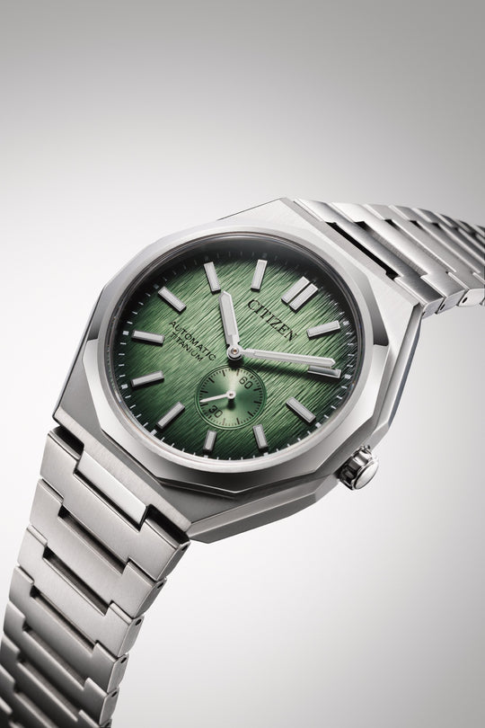 Super Titanium Zenshin Automatic / Grønn 40,5mm