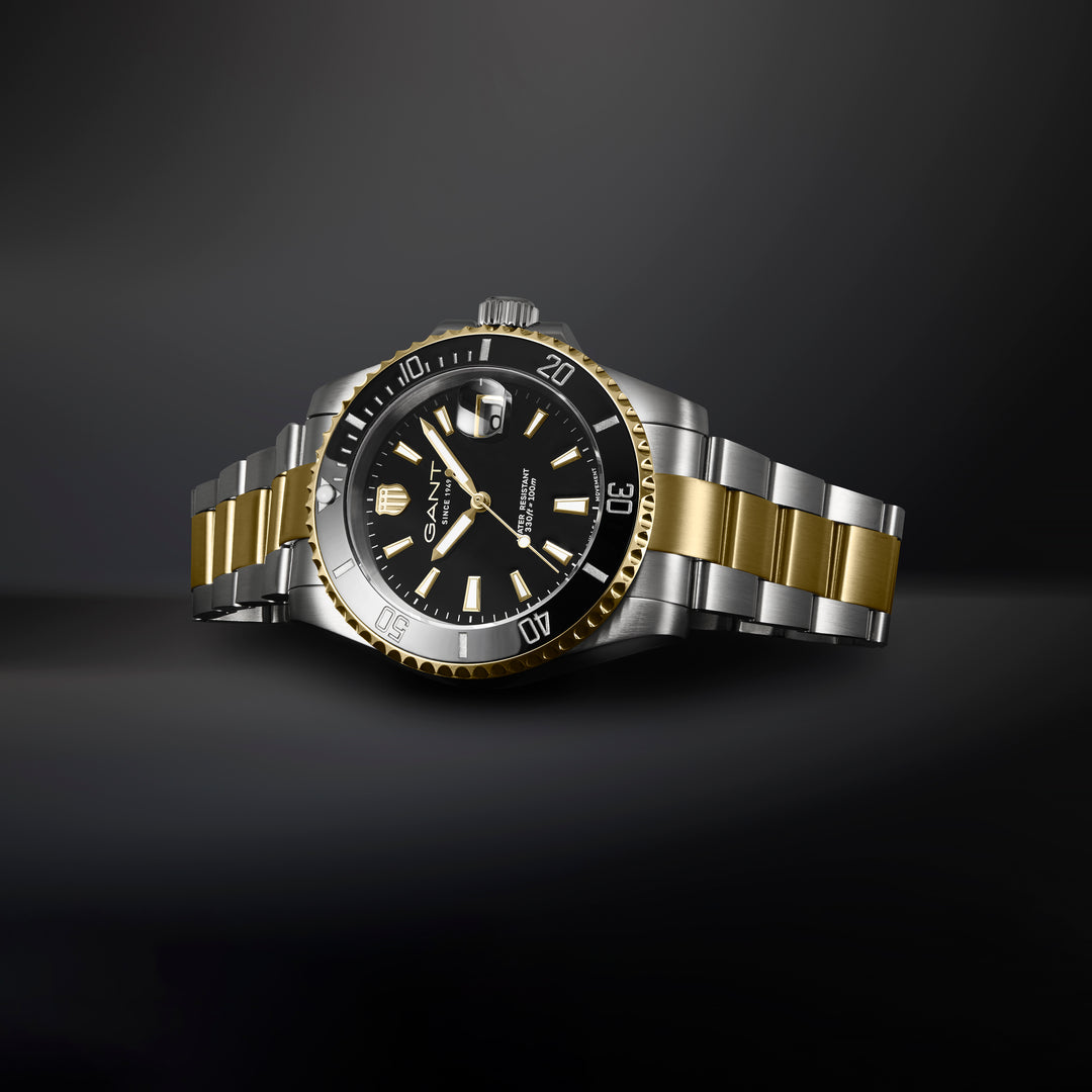Prestige 250 Tofarget stål / Sort 41mm