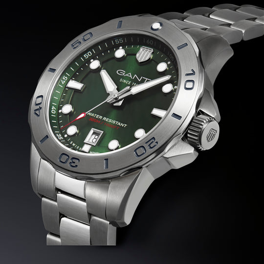 Prestige 301 Stål / Grønn 42,5mm