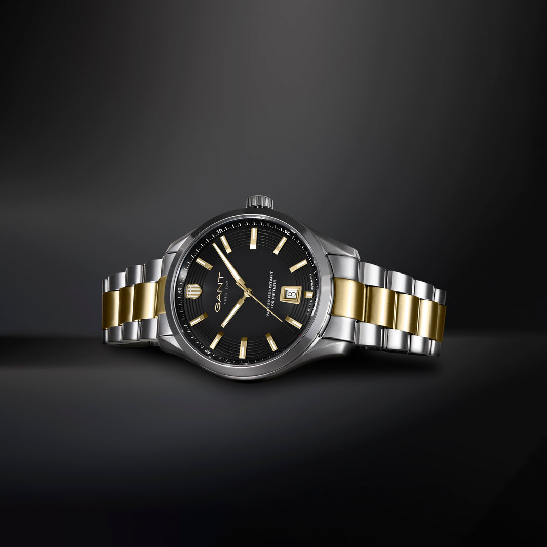 Prestige 415 Tofarget stål / Sort 41,5mm