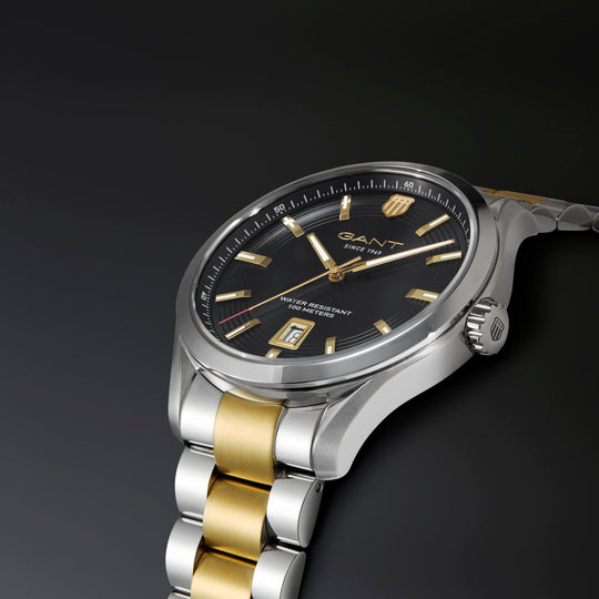 Prestige 415 Tofarget stål / Sort 41,5mm