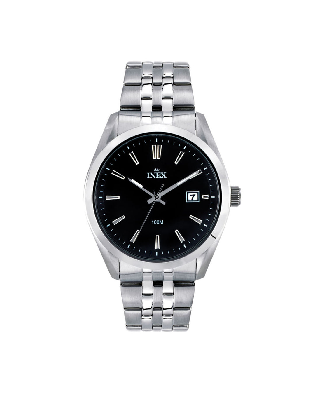 Inex Herre Stål / Sort 42mm