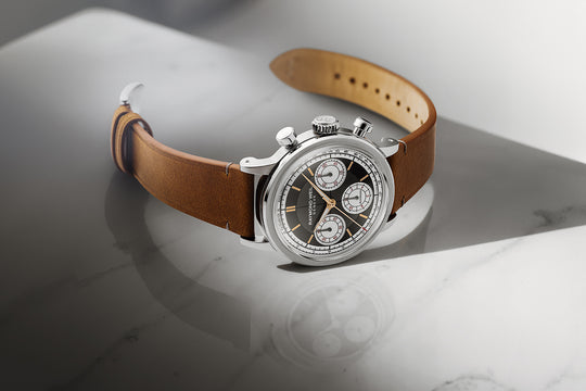 Millesime Mens Automatic Chronograph Brun / Stål 39,5mm