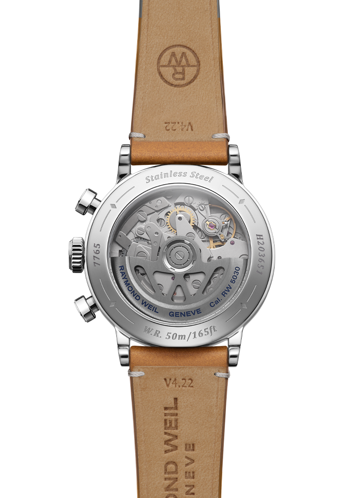 Millesime Mens Automatic Chronograph Brun / Stål 39,5mm