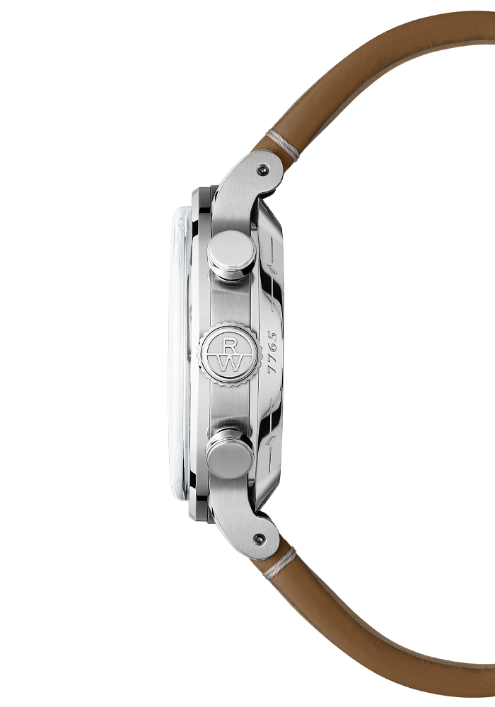 Millesime Mens Automatic Chronograph Brun / Stål 39,5mm