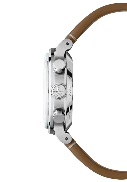 Millesime Mens Automatic Chronograph Brun / Stål 39,5mm