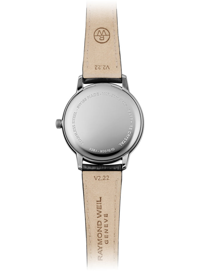 Toccata Ladies Sort / Stål 34mm