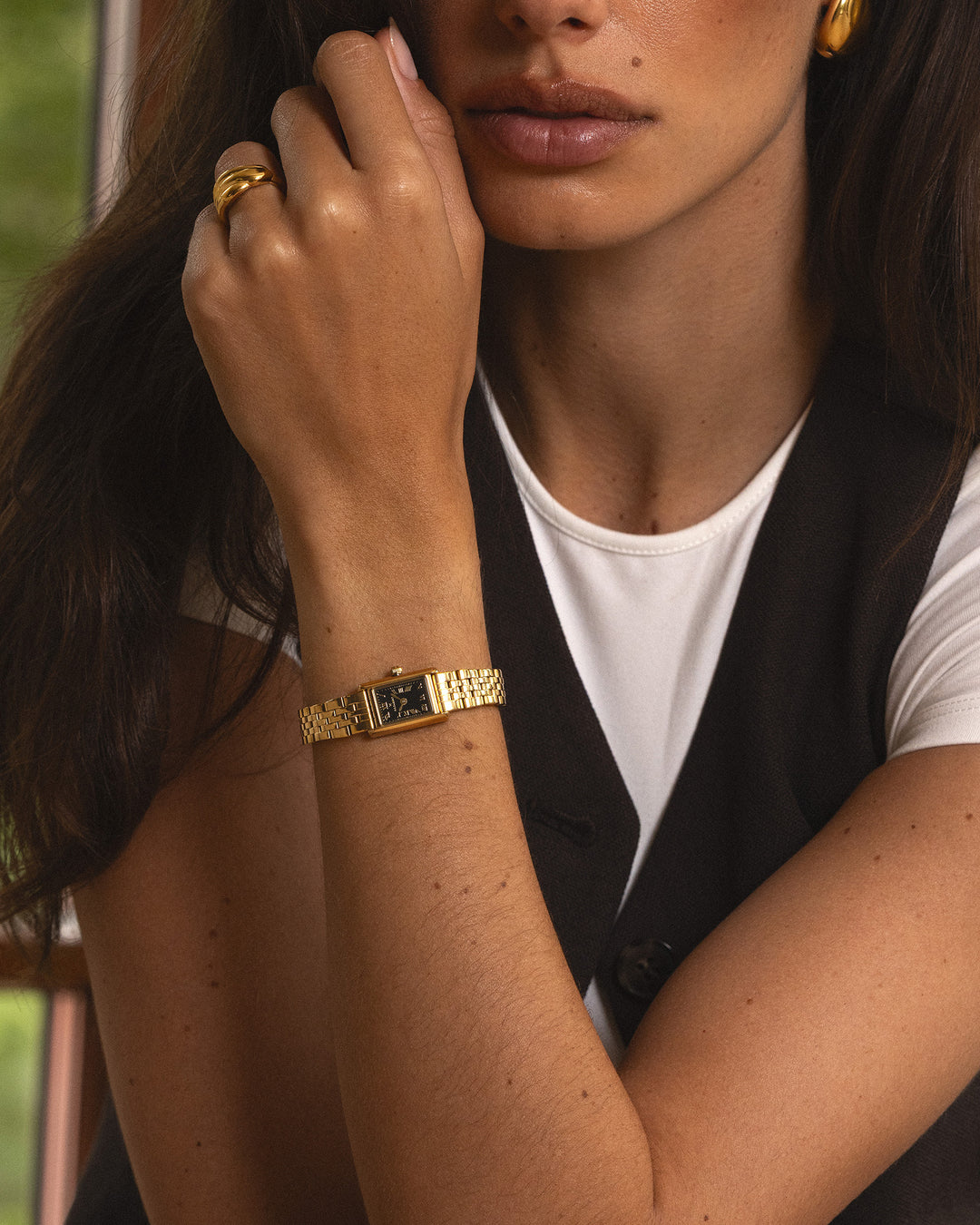 Timeless Petite Gullfarget / Sort 15,5x23,5