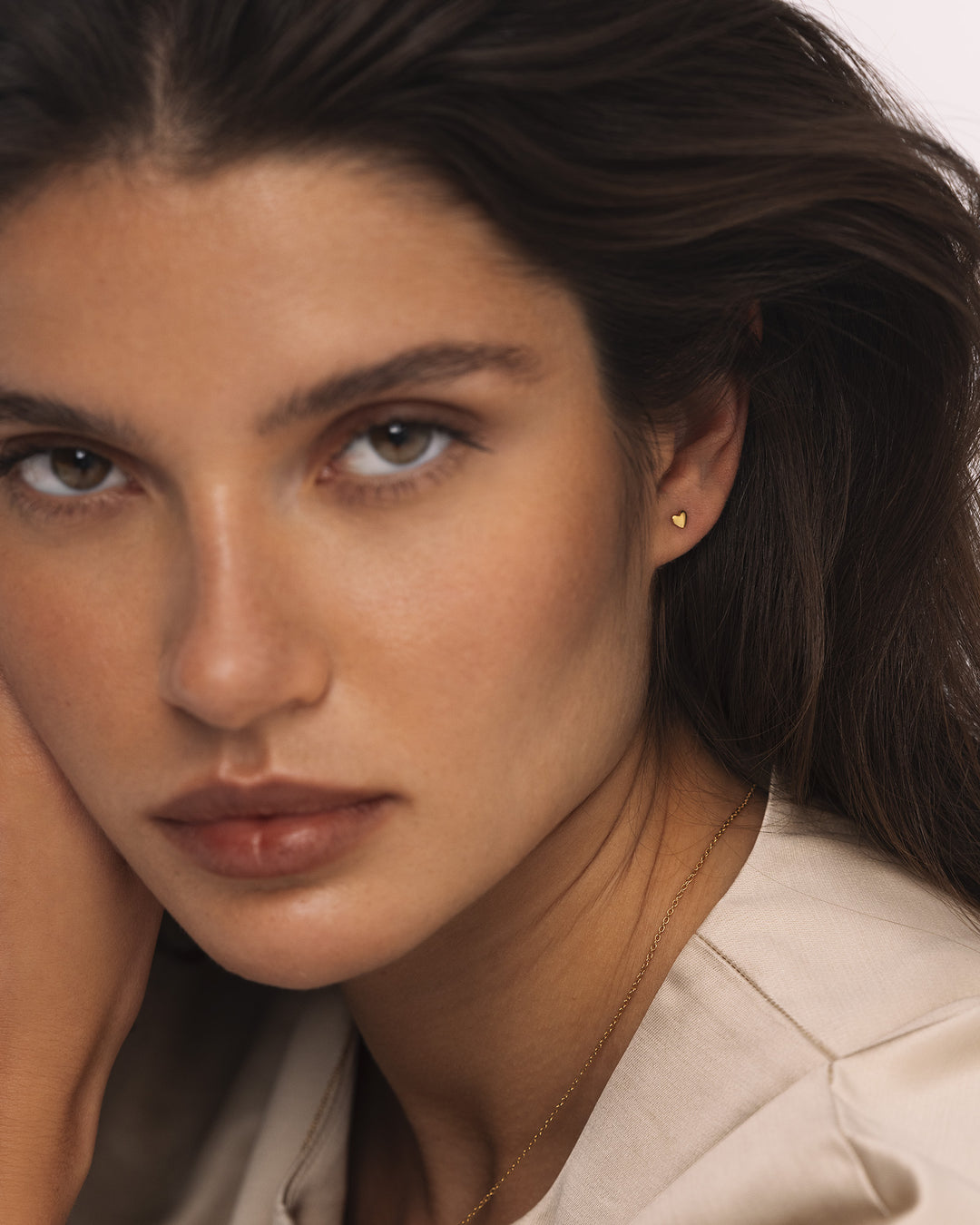 Mockberg Love Gold Studs (Small)