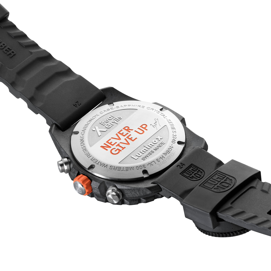Bear Grylls Survival Chrono Sort / Sort 45mm