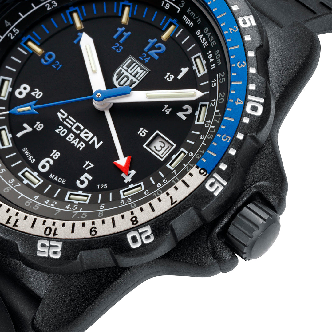 Luminox Recon Navy Spec herreklokke med sort rem (46mm)