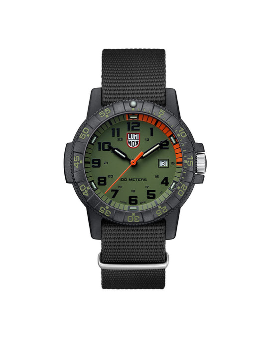 Leatherback Sea Turtle Grønn / Sort Nato 44mm