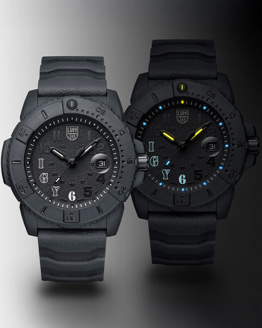 Luminox Navy Seal Foundation - IGY6 herreklokke med sort rem (46mm)