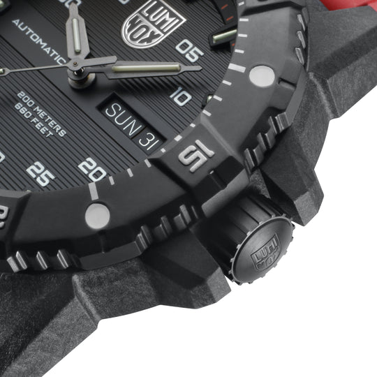 Carbon Seal Automatic Sort / Rød 45mm