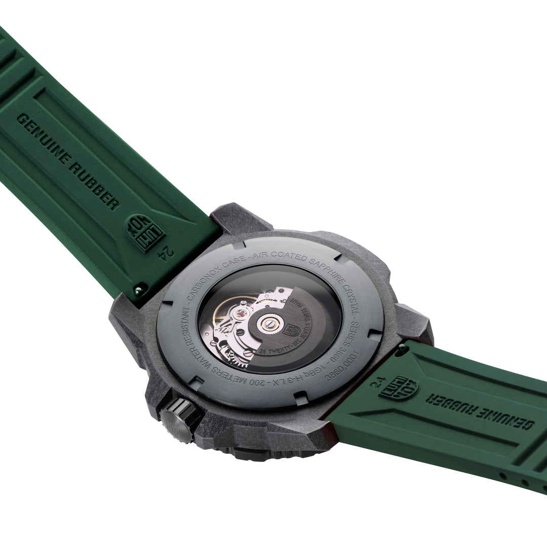 Carbon Seal Automatic Sort / Grønn 45mm