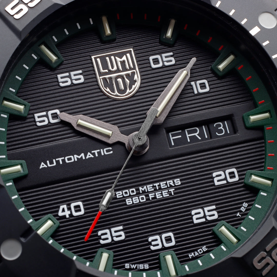 Carbon Seal Automatic Sort / Grønn 45mm