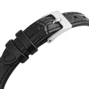 Mockberg Timeless Leather Petite klokke med sort rem (15,5x23,5mm)