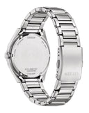 Citizen Platform Eco-Drive klokke i stål med grønn skive (38mm)