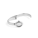 Mockberg Belle Oval Petite Bangle Watch dameklokke i stål (small)