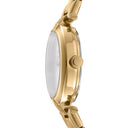 DKNY Essential Mini dameklokke i gullfarget stål (28mm)