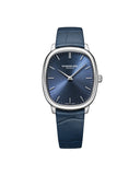 RW Toccata Heritage herreklokke med blå rem (33x38mm)