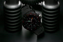 Luminox Navy Seal herreklokke med burgunder rem (45mm)