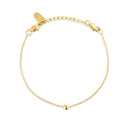 Mockberg Sweetheart Gold Bracelet armbånd i gullfarget stål (small)