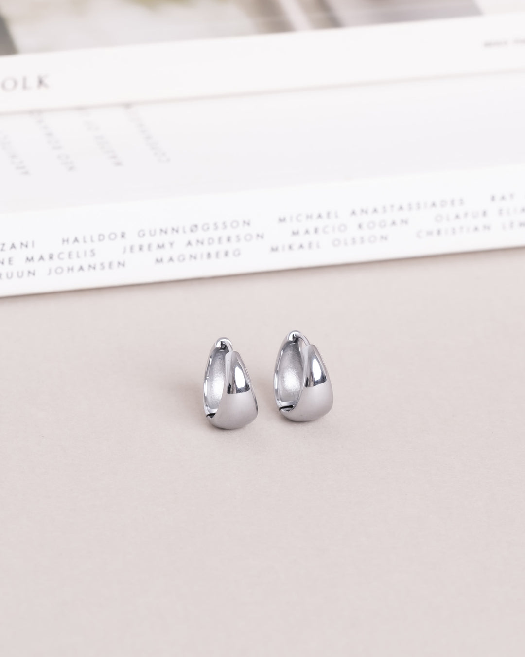 Bold Hoops Silver Large