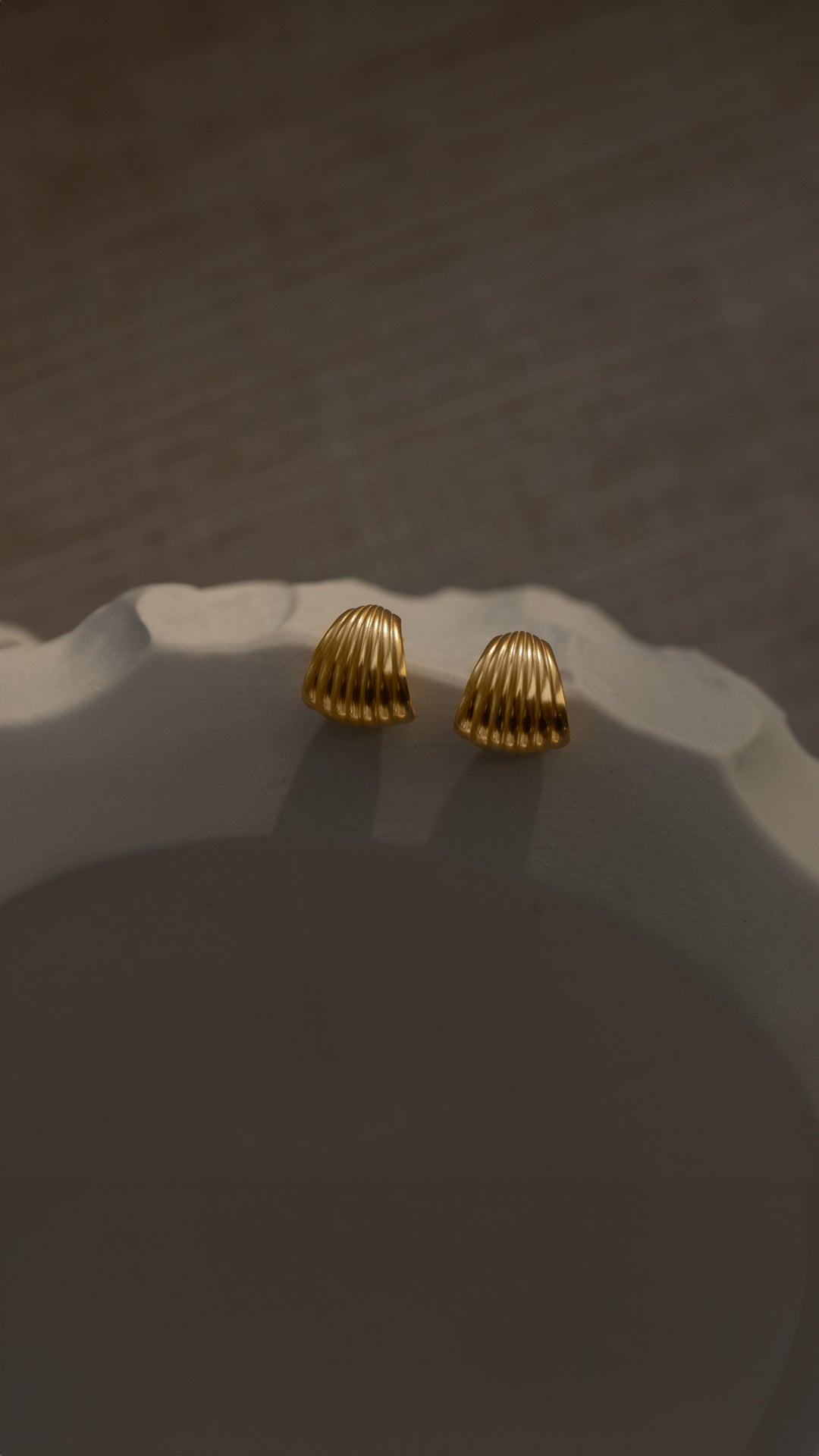 Eleanor Earring Medium Gullfarget