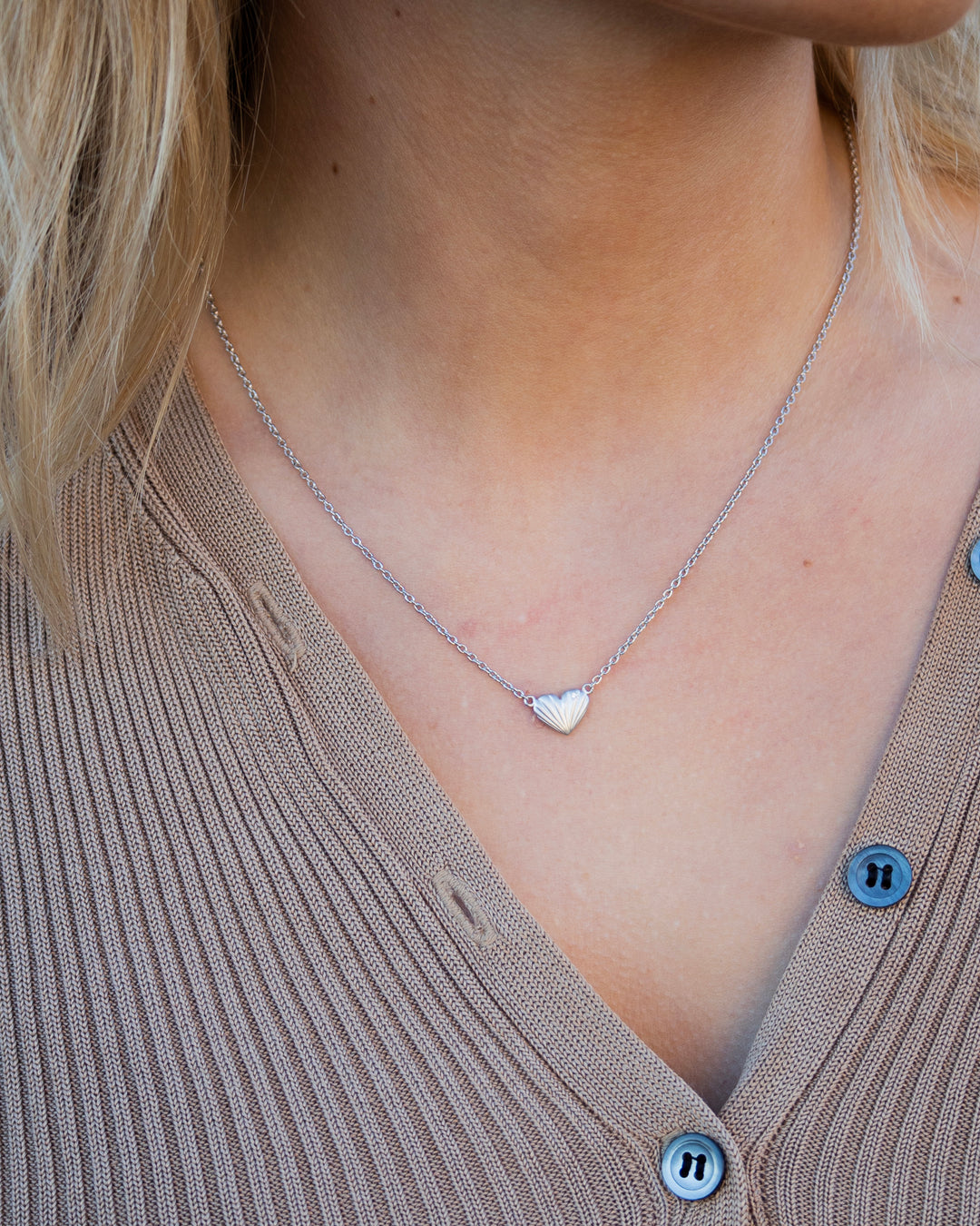 Just Love Necklace Silver