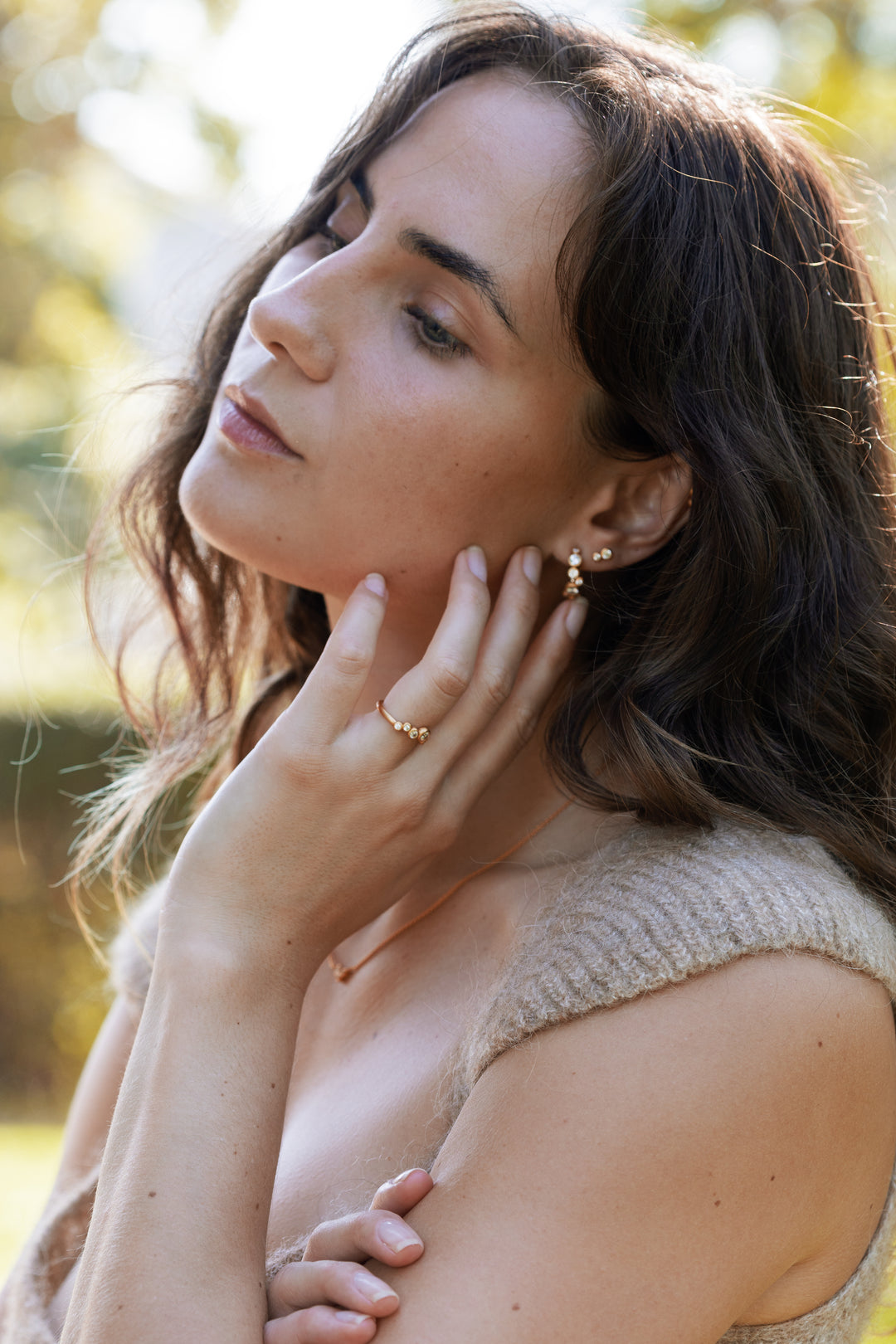 Stardust Hoops Gold
